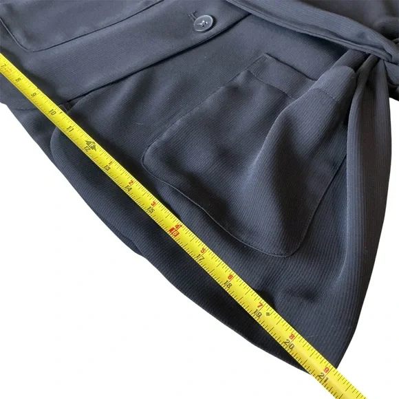 Vince Camuto Black Belted Blazer Elegant – Size M – NWT - Picture 11 of 14